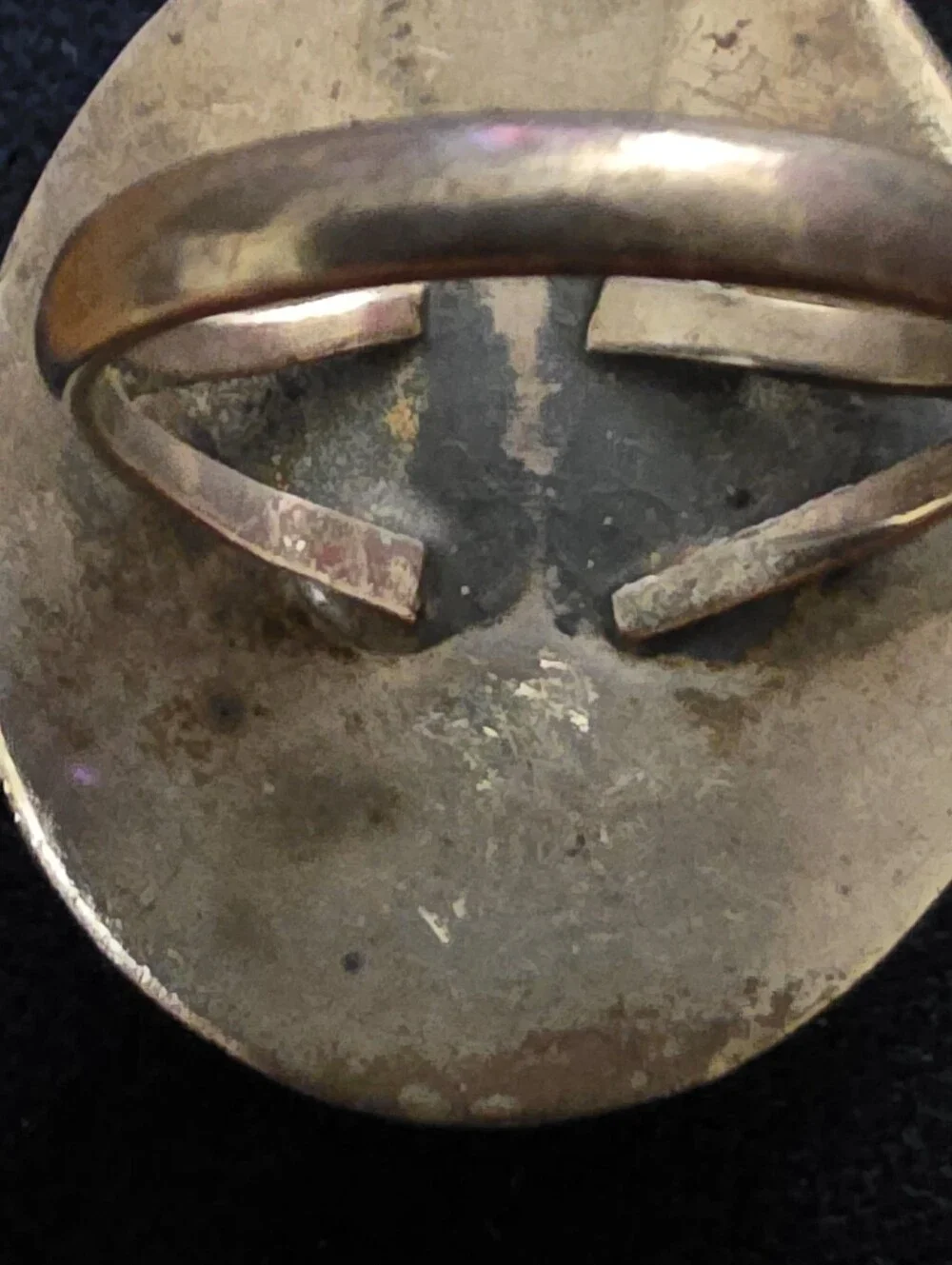 Sterling Silver Navajo Turquoise Ring (Vintage)
